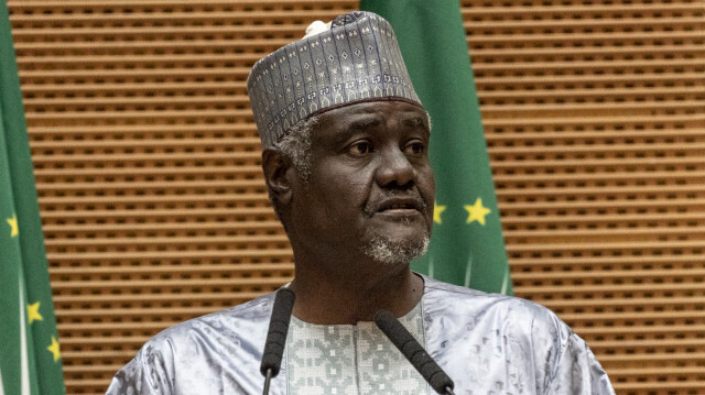 Le président de la Commission de l'Union africaine, Moussa Faki Mahamat. Crédit Photo: Amanuel Sileshi / AFP

