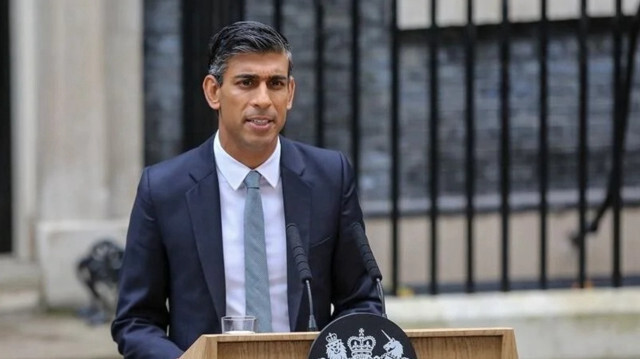 British Prime Minister Rishi Sunak