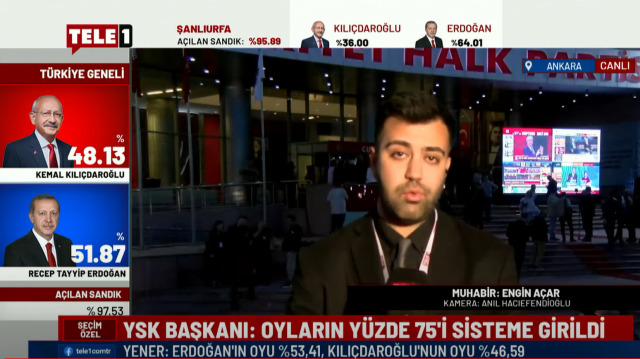 Seçim sonuçlarını duyan gazeteciler CHP Genel Merkezi’ni terk etti