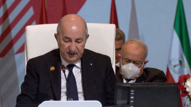 Le Président algérien, Abdelmadjid Tebboune. Crédit Photo: GECF / AFP