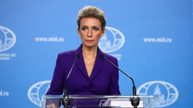 La directrice du département de l'information et de la presse du ministère des Affaires étrangères de la Fédération de Russie, Maria Zakharova. Crédit photo: Agence Demirören