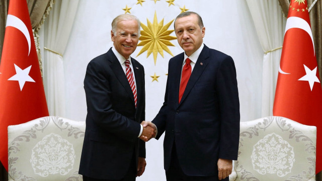 Joe Biden, seçim galibiyeti nedeniyle Cumhurbaşkanı Erdoğan'ı tebrik etti.