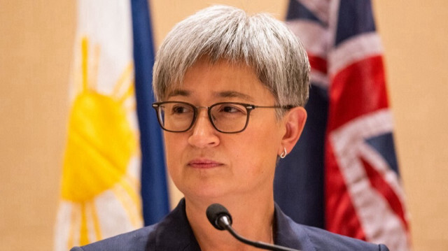 La ministre australienne des Affaires étrangères, Penny Wong. Crédit photo: LISA MARIE DAVID / POOL / AFP