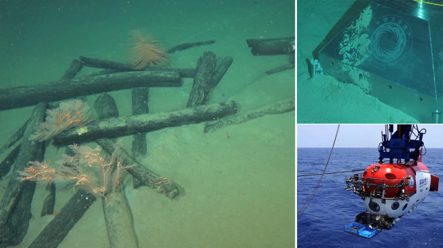 Güney Çin Denizi'nde 2 antik gemi enkazı keşfedildi.