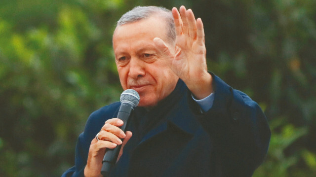 Cumhurbaşkanı Recep Tayyip Erdoğan.