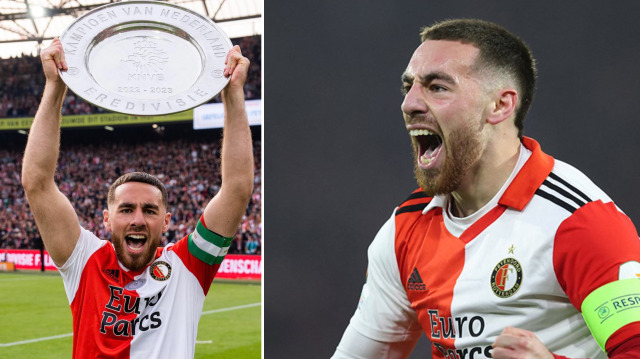 Orkun Kökçü'nün takımı  Feyenoord bu yıl Hollanda'da şampiyonluğa ulaştı