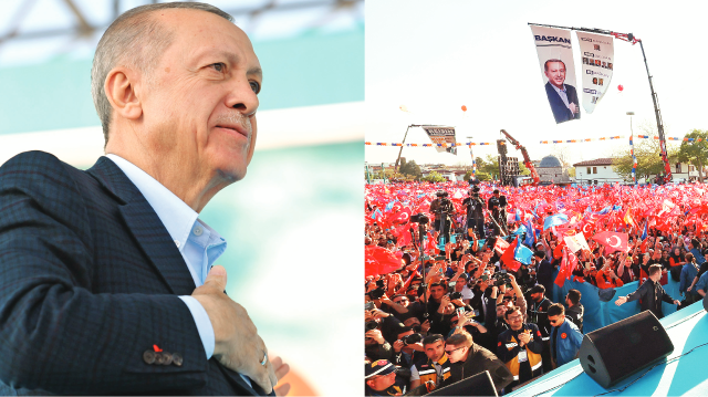 Cumhurbaşkanı Erdoğan, Konya’da mitinge dönüşen açılış töreninde on binlere seslendi.