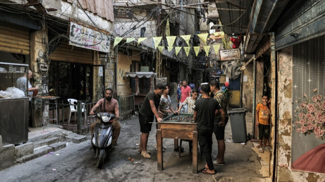 Des jeunes réfugiés palestiniens de Chatila, dans la banlieue sud de Beyrouth au Liban. Crédit photo: JOSEPH EID / AFP