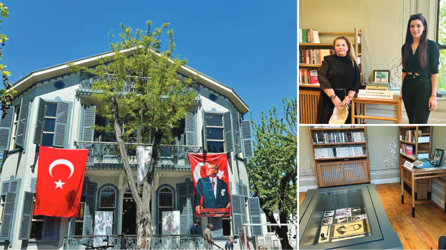 Büyükada’da, Edebiyat Müze Kütüphanesi açıldı.