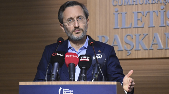 Le directeur de la Communication de la Présidence turque, Fahrettin Altun. Crédit photo: AGENCE ANADOLU