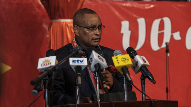 Le président du Front de libération du peuple du Tigré (TPLF), Debretsion Gebremichael. Crédit Photo: EDUARDO SOTERAS / AFP