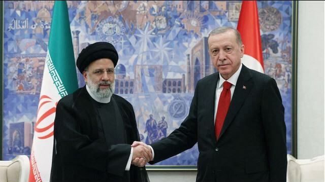 İran Cumhurbaşkanı Reisi ile Cumhurbaşkanı Erdoğan