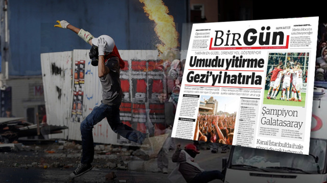 BirGün Gazetesi'nin manşeti sosyal medyada büyük tepki topladı. 