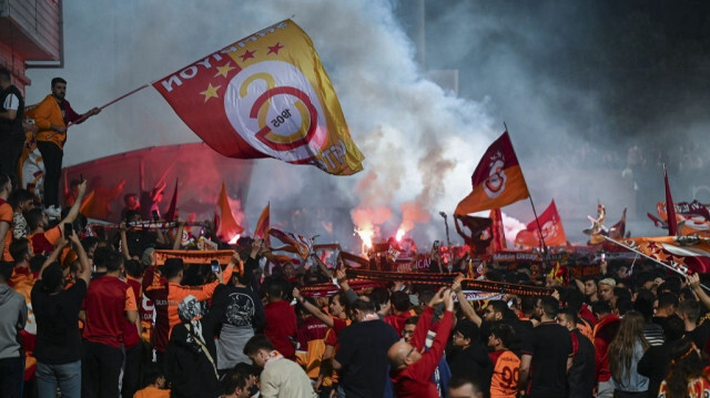 Galatasaray a remporté son 23e titre de champion de la Super Lig de football. Crédit photo: AA