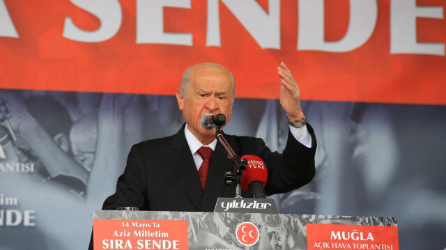 MHP Genel Başkanı Devlet Bahçeli.