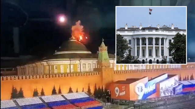 Kremlin saldırılarının arkasında ABD'nin olduğu iddiasına Beyaz Saray'dan açıklama geldi. 
