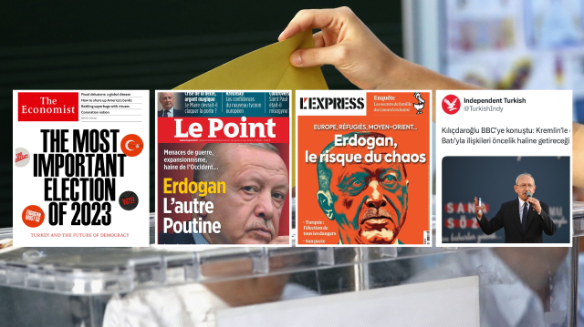 Yabancı basın kuruluşları Cumhurbaşkanı Erdoğan'ı hedef alan dergi kapakları hazırladı. 