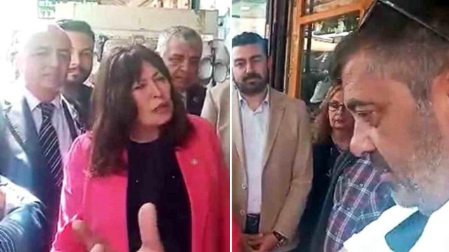 İYİ Parti Seçim İşleri Başkanı ve Manisa 1'inci Sıra Milletvekili Adayı Şenol Sunat, Turgutlu'da vatandaşlarla tartıştı.