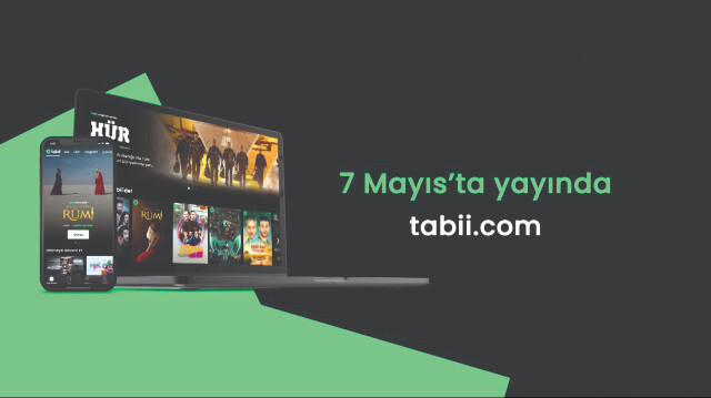 TRT dijital platformu 'tabii'.