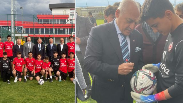 Mehmet Büyükekşi'den Çorum FK'ye ziyaret