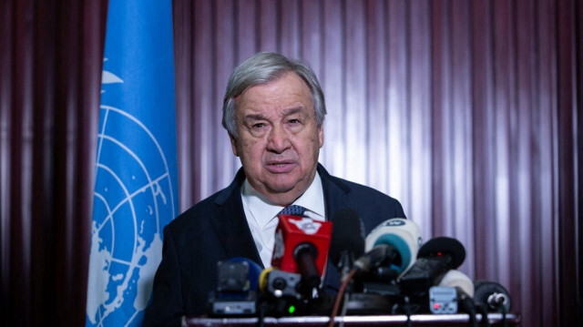 Le secrétaire général des Nations unies, António Guterres. Crédit photo: Tchandrou NITANGA / AFP