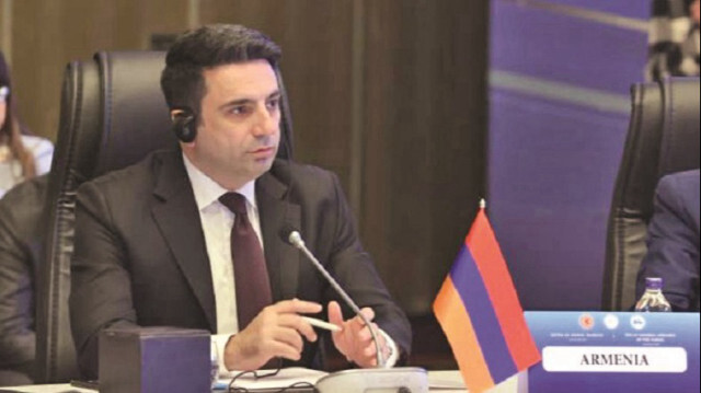 Ermenistan Ulusal Meclis Başkanı Alen Simonyan.