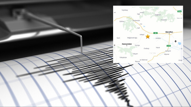 Amasya'da deprem meydana geldi. 