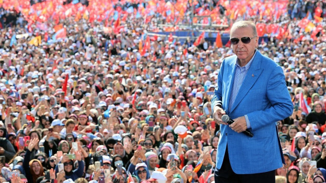  Le meeting du Président turc, Recep Tayyip Erdogan, le 7 mai 2023 à Istanbul. Crédit photo: AA