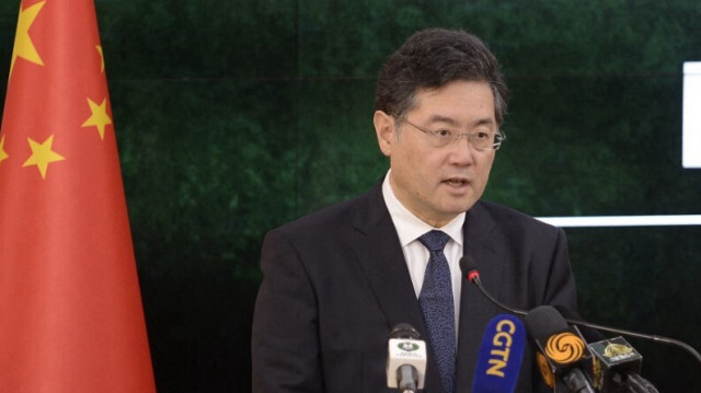 Le ministre chinois des Affaires étrangères, Chen Gang. Crédit photo: STR / AFP
