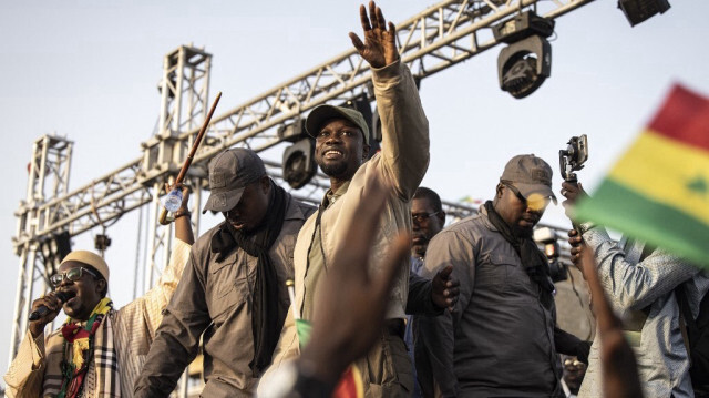 Le chef de l'opposition, Ousmane Sonko. Crédit Photo: JOHN WESSELS / AFP