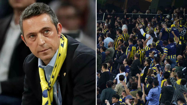 Sarı-lacivertli tribünler Ali Koç'u istifaya davet etti. 