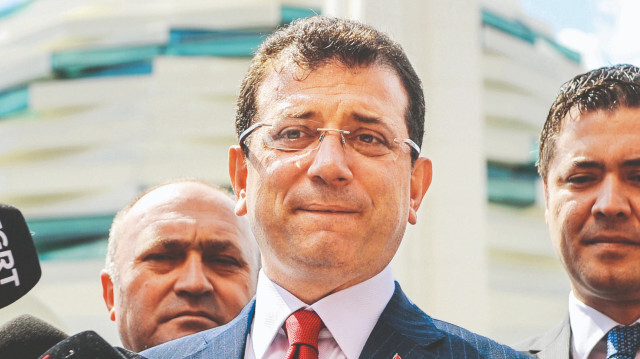 İBB Başkanı Ekrem İmamoğlu.