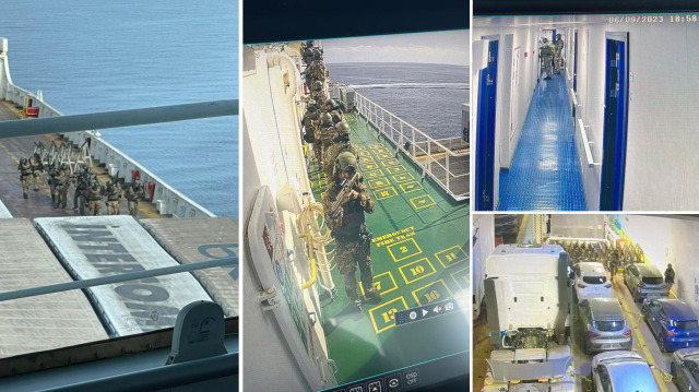Kaçak göçmenlerce alıkonulan Türk gemisi kurtarıldı