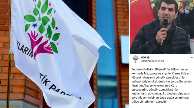 HDP MİT operasyonu ile öldürülen teröristi 'Kürt yurt sever' olarak ilan etti