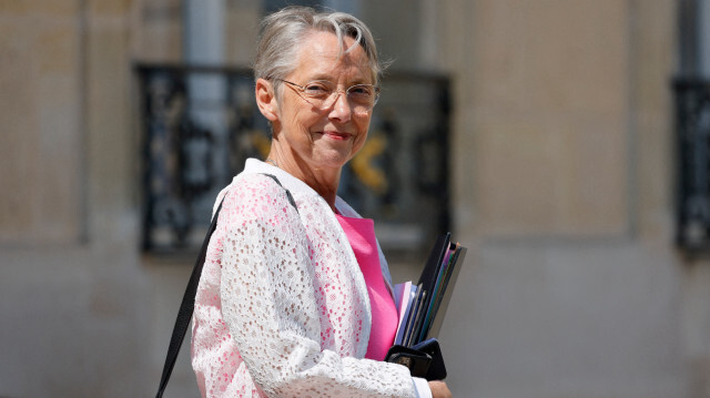 La Première ministre de la République française, Élisabeth Borne. Crédit Photo: Ludovic MARIN / AFP

