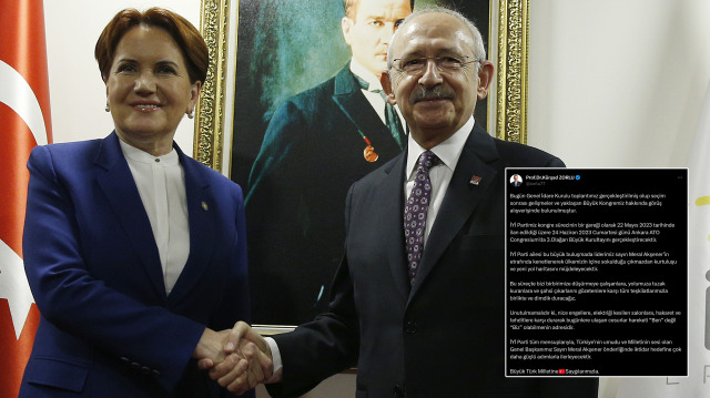 Meral Akşener, ittifak ortağı Kemal Kılıçdaroğlu gibi 'istifa' çağrılarına kulak tıkadı.