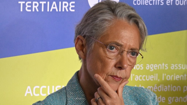 La Première ministre de la République française, Élisabeth Borne. Crédit photo: NICOLAS TUCAT / POOL / AFP
