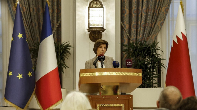 La Ministre de l'Europe et des Affaires étrangères de France, Catherine Colonna. Crédit photo: KARIM JAAFAR / AFP
