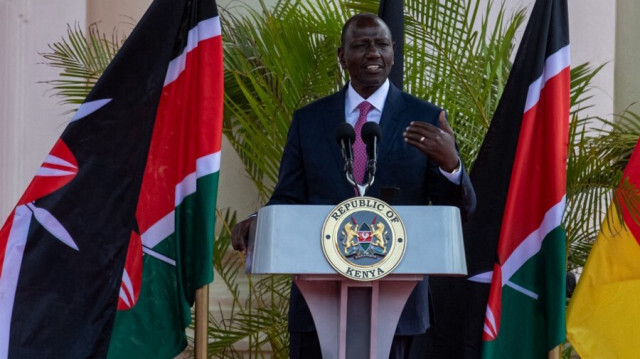 Le Président kenyan, William Ruto. Crédit Photo: Tony KARUMBA / AFP