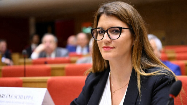 La Secrétaire d’État chargé de l'Économie sociale et solidaire et de la Vie associative de France, Marlène Schiappa. Crédit photo: BERTRAND GUAY / AFP
