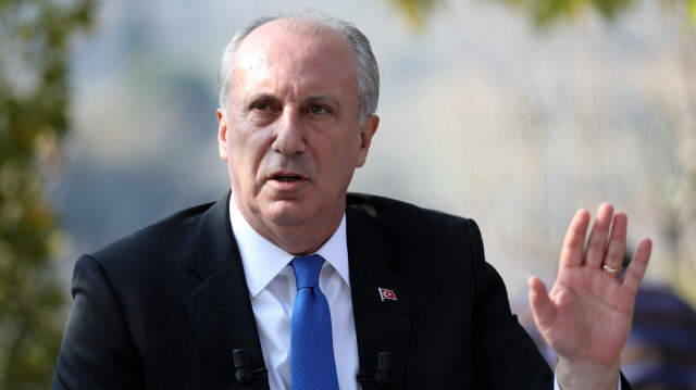 Memleket Partisi Genel Başkanı Muharrem İnce