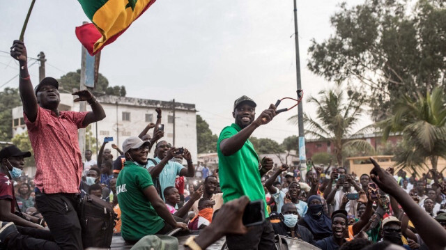 Le chef de l'opposition, Ousmane Sonko. Crédit Photo: MUHAMADOU BITTAYE / AFP