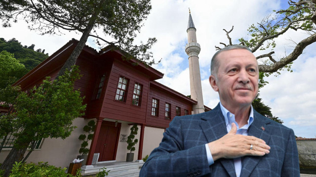 Cumhurbaşkanı Erdoğan'dan Vaniköy Camisi fotoğraflı cuma mesajı.
