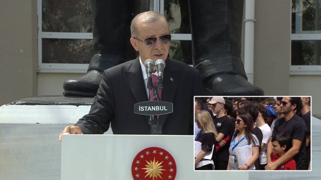 Cumhurbaşkanı Recep Tayyip Erdoğan.