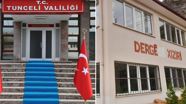 Tunceli Valiliği, Hızır Dergahı'ndaki yazının güvenlik güçlerince silindiği iddialarını yalanladı.