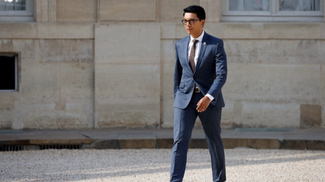 Le Président de Madagascar, Andry Rajoelina. Crédit Photo: Ludovic MARIN / AFP