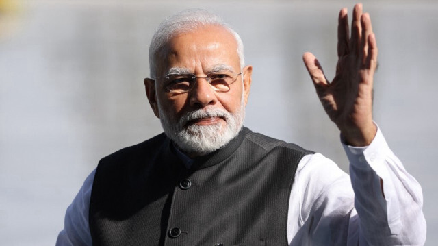 Narendra Modi, Premier ministre de l'Inde. Crédit Photo: Sergei BOBYLYOV / SPUTNIK / AFP
