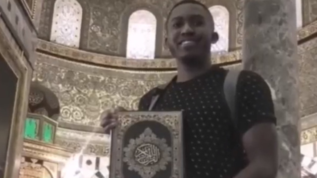 U.S. Basketball star embraces Islam in Palestine
