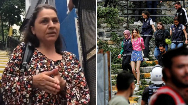 HDP'li Özgül Saki, LGBT yürüyüşüne izin vermeyen polisleri hedef aldı.
