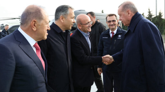 Mehmet Şimşek - Cumhurbaşkanı Erdoğan (Arşiv)